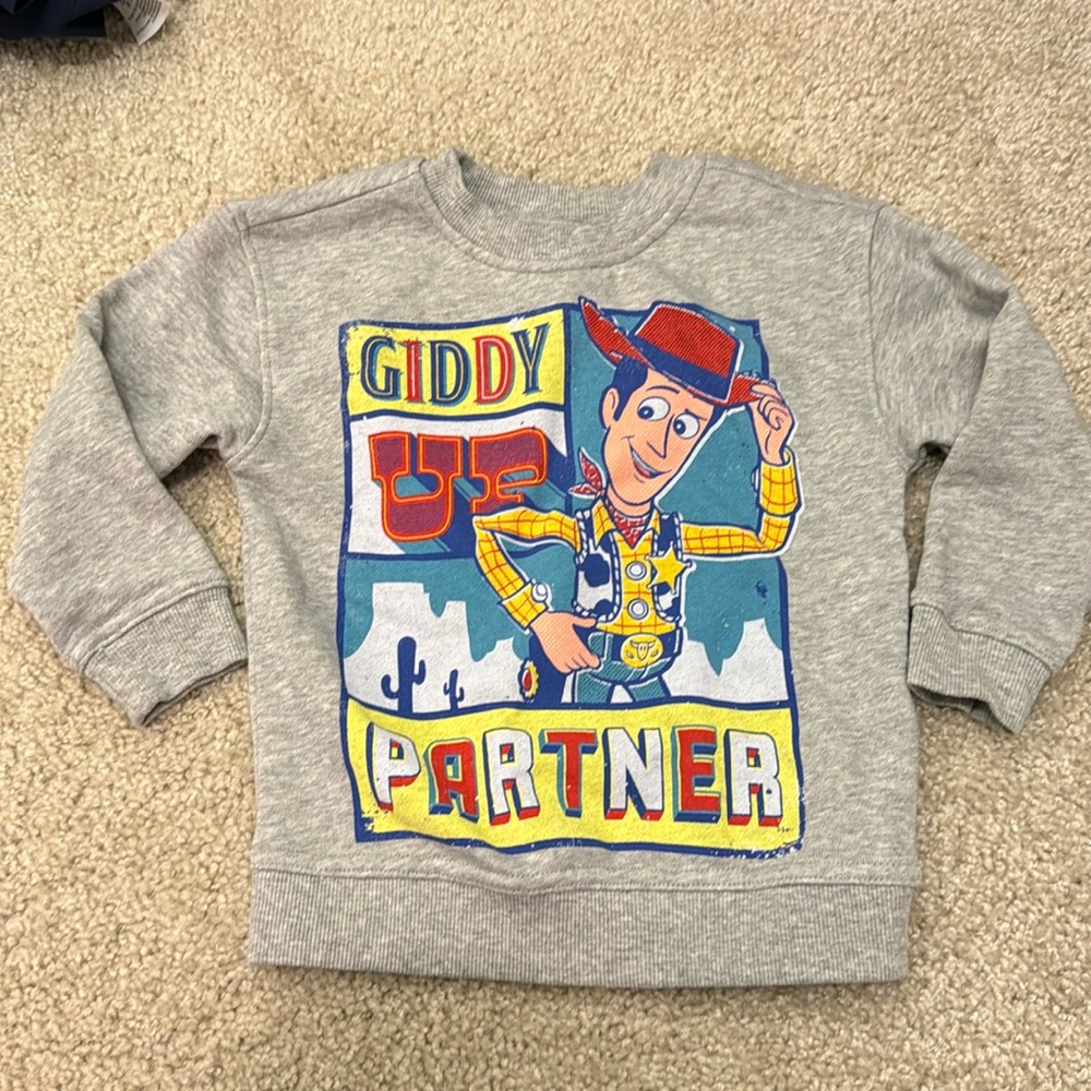 Disney Woody sweatshirt size xxs